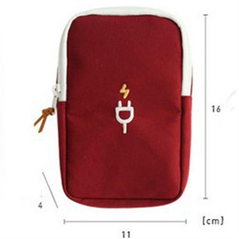 Protection Power Bank Data Cable Case Electronic Storage Bag Cables Wires Bag Cable Organizer Bag