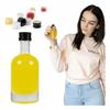 TADEK Glass Bottle 50ml Mini Bottles for Tinctures + CAP As a Gift