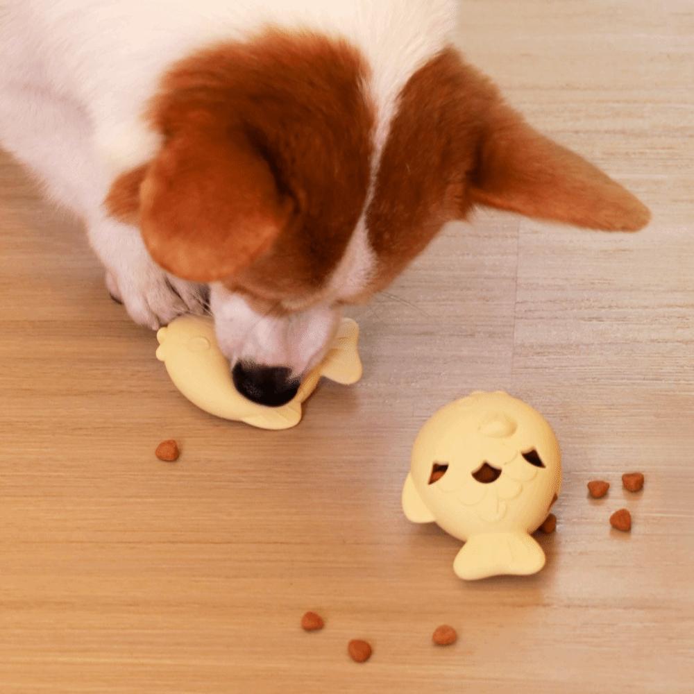 Food Grade Silicone Pet Toy Food Leaking Food Toy Durable Chew Toy  Boredom Relief