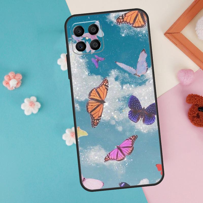 

Butterfly Sky Case For Honor Magic 7 5 6 Lite Pro Honor X8b X9b X9a X8a X8 X9 X9c 50 70 90 200 Lite Cover Honor X8 4G