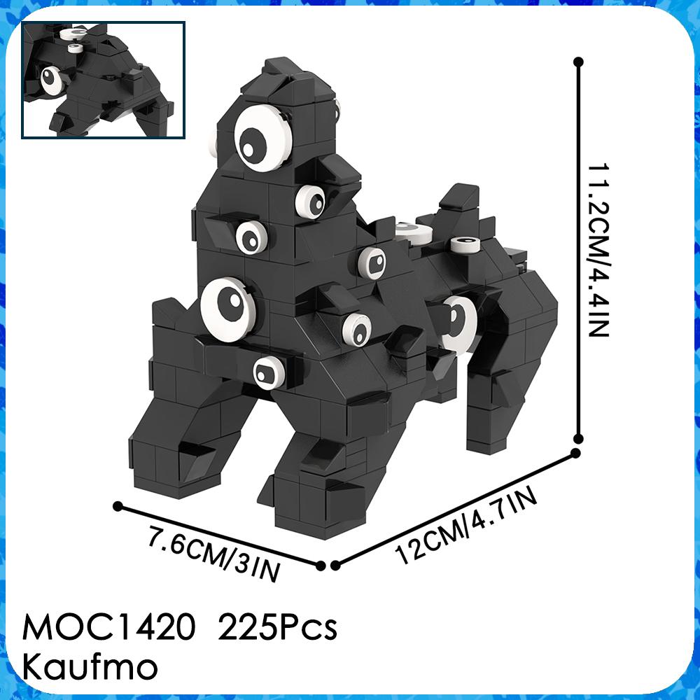 MOC Pomni Amazing Digital Circus Mattoncini Assemblati Figure Anime Sci-Fi Blocchi da Costruzione Compatibili Amici Giocattoli Regalo Per Bambini