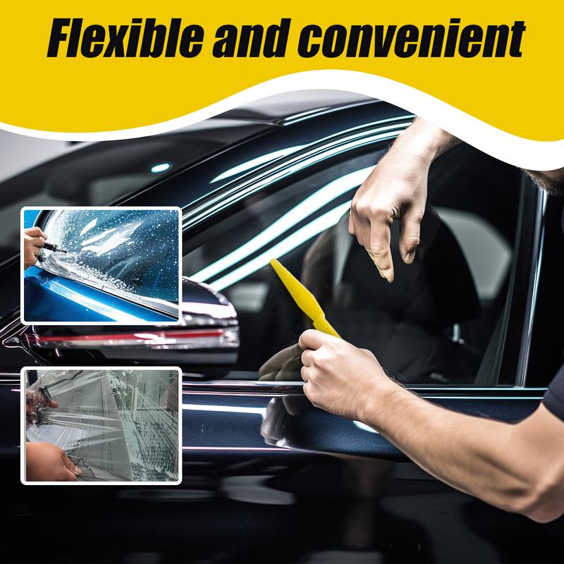 Window Tint Squeegee Thin Window Scrubber With Long Handle Sticker Install Tool Tinting Film Installation For Wallpaper