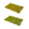 2 Sets of Grass Landscape Models for Garden Construction