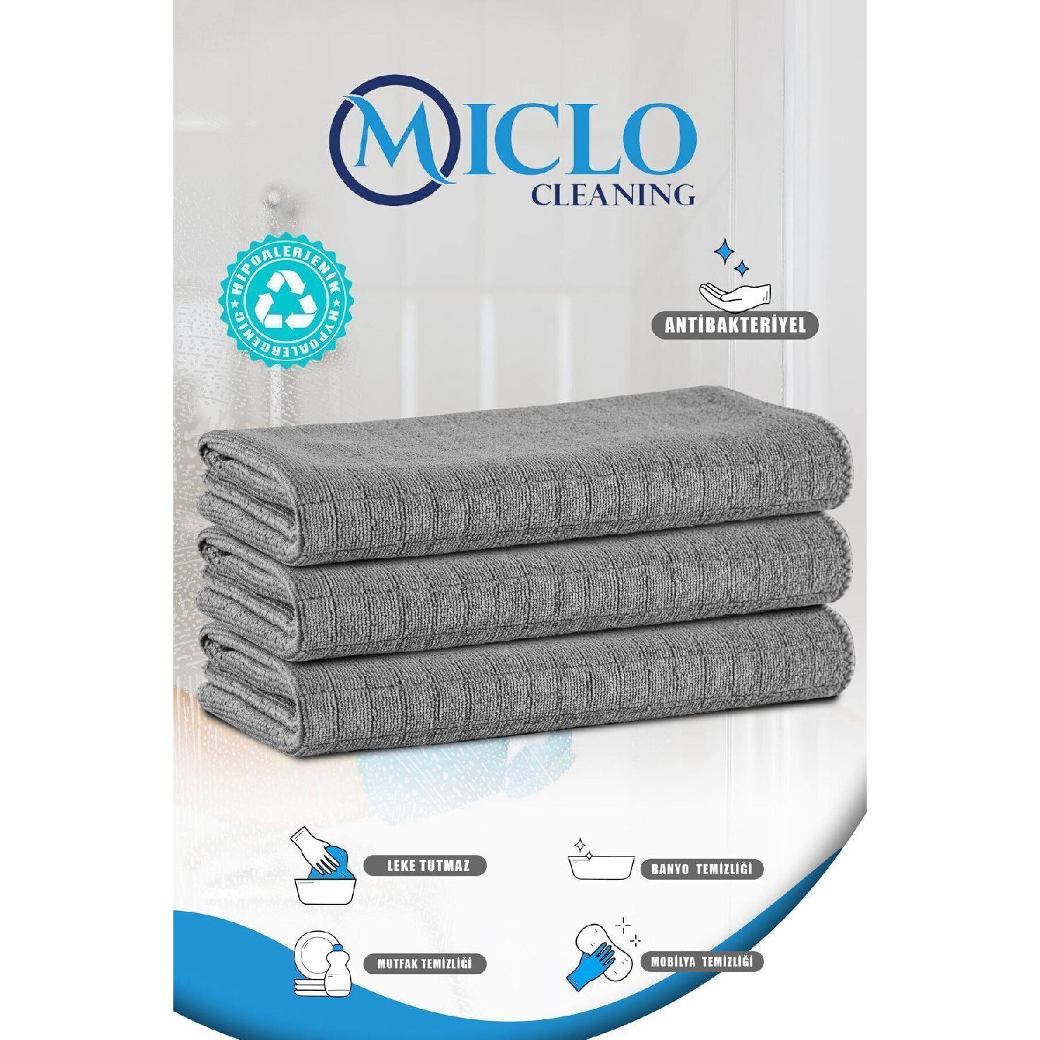 

Microfiber Checked Kitchen Cloth | 40x40cm Stain Resistant | Suitable For Use With Detergent | X3 Pieces