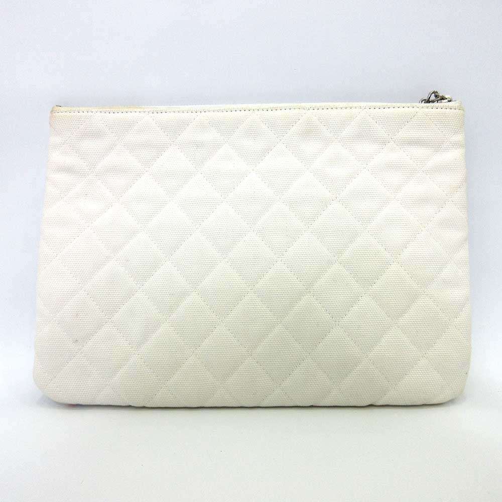 Used CHANEL cruiseClutch bag canvas Women