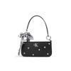 Shoulder Bag [Customized Bag] Snow Country Love Letter Ido Lace Rhinestone Decoration Dark Romance Simple Silver Butterfly Secret Realm
