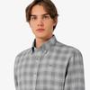 Lacoste Men's Linen Big Check Shirt CH739E-56G5HI