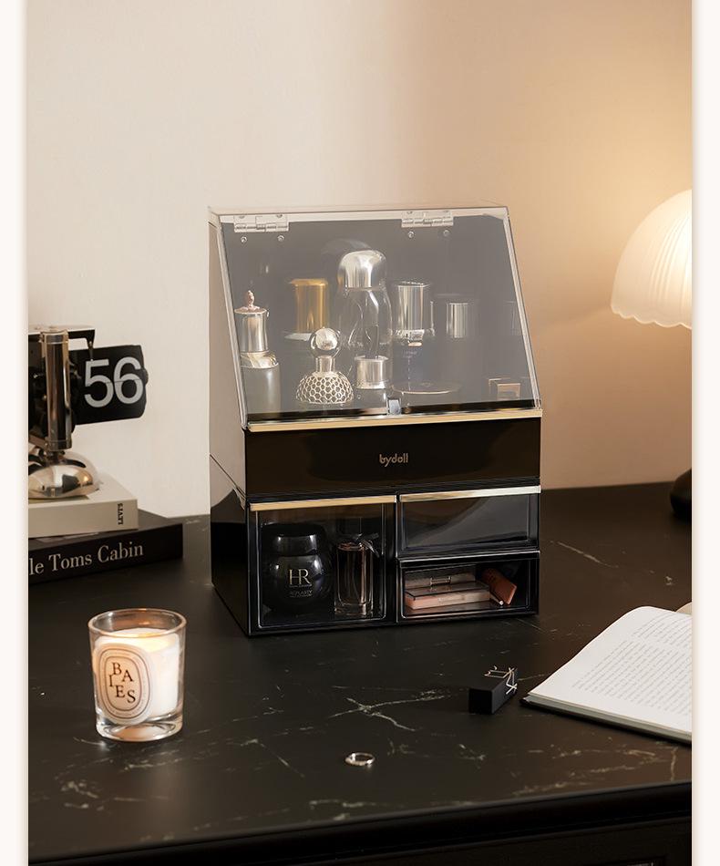 Porta-Pincéis de Maquilhagem de Luxo à Prova de Pó e Organizador