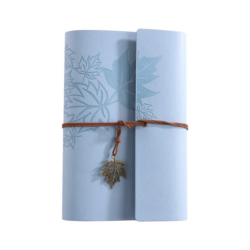 Draagbaar Kraftpapier Reisaanmeldboek: Losbladig DIY Dagboek Notitieboek