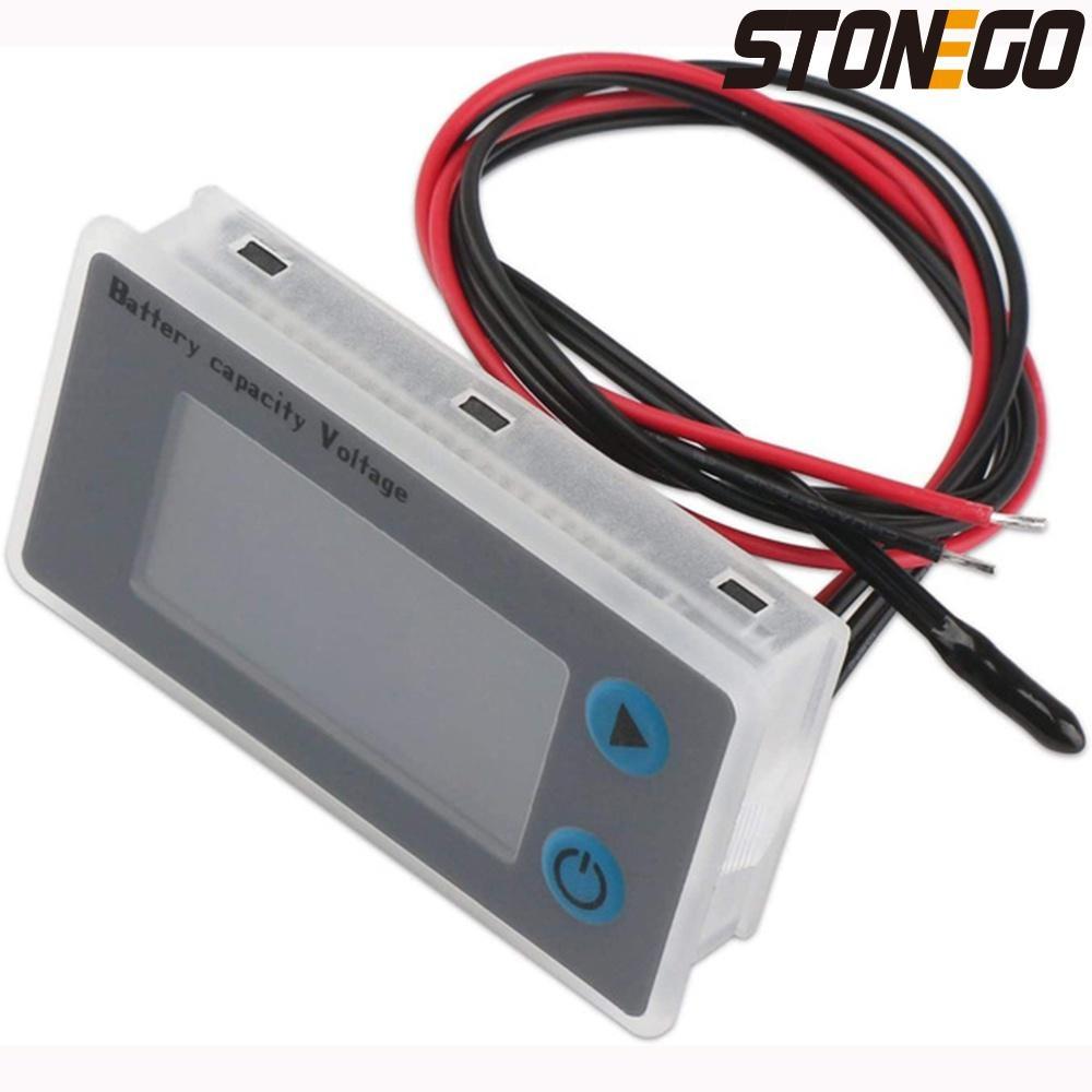 Universal 10-100V Digital Voltmeter Battery Capacity Tester LCD Voltage Monitor for Lead Acid Lithium Batteries