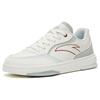New Anta Life Collection Anti Slip Wear Resistant Low Top Skateboard Shoes Women's White Gray 922328011-2