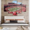 5Pcs Kansas City GEHA Field At Arrowhead Stadium Paintings Football Wall Art HD Print Home Decor No Framed 5 Panel Room Decor