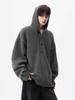Men's Casual Knitted Hooded Pullover Sweater Coat - Autumn/Winter Versatile Loose Fit.