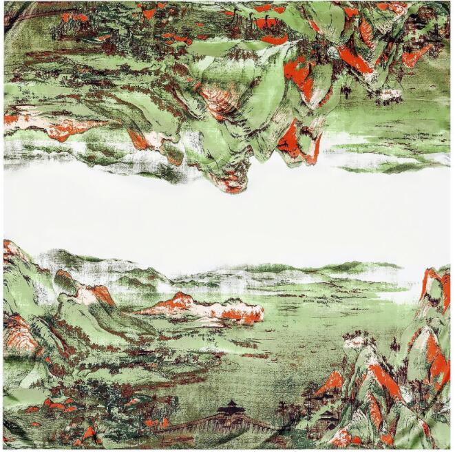 New Designs 90*90cm Square Silk Scarves Women Foulard Head Scarf Ladies Shawl Wrap Bandanna Female Chiffon Hijab Beach Scarf