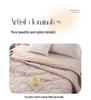 Comfortable Breathable Cotton Summer Quilt - Washable AC Quilt with Gift Box Packaging