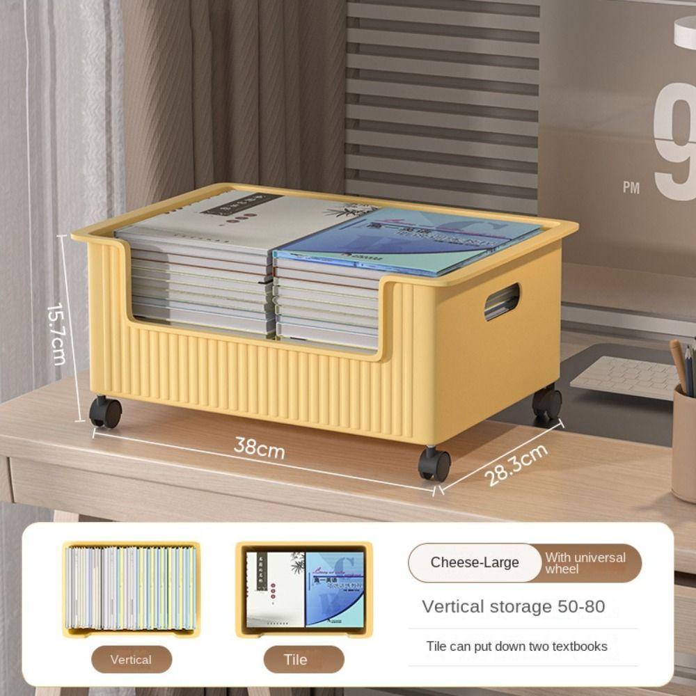 Multi-Function Books Finishing Box Student Classroom Letter File Tray Durable Book Storage Box