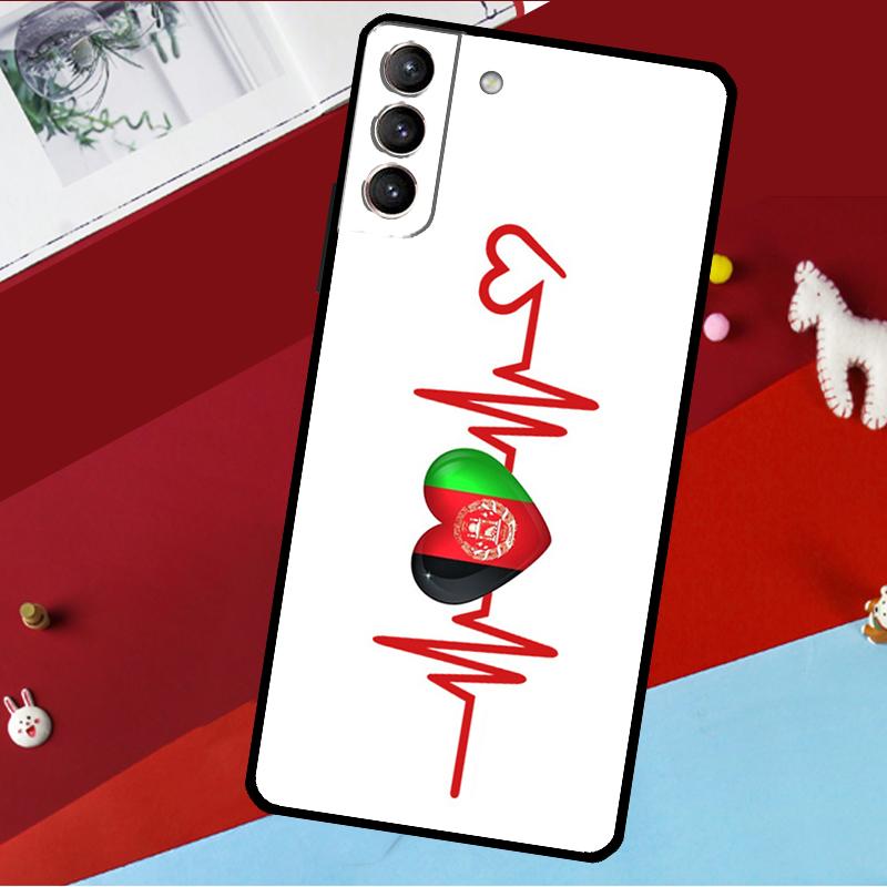 Afghan Afghanistan Flag Banner Funda For Samsung Galaxy S26 S25 S24 S21 S22 S20 Ultra S9 S10 Plus S23 FE S25 FE Phone Case