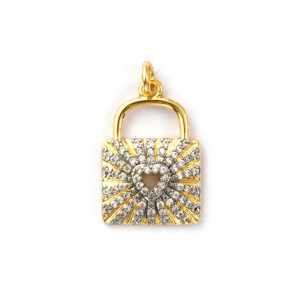 1 Stück Messing Galaxie Anhänger 18K Gold Plated Klar Cubic Zirkonia Hohl Sonne Charms Für DIY Halskette Schmuckherstellung Zubehör
