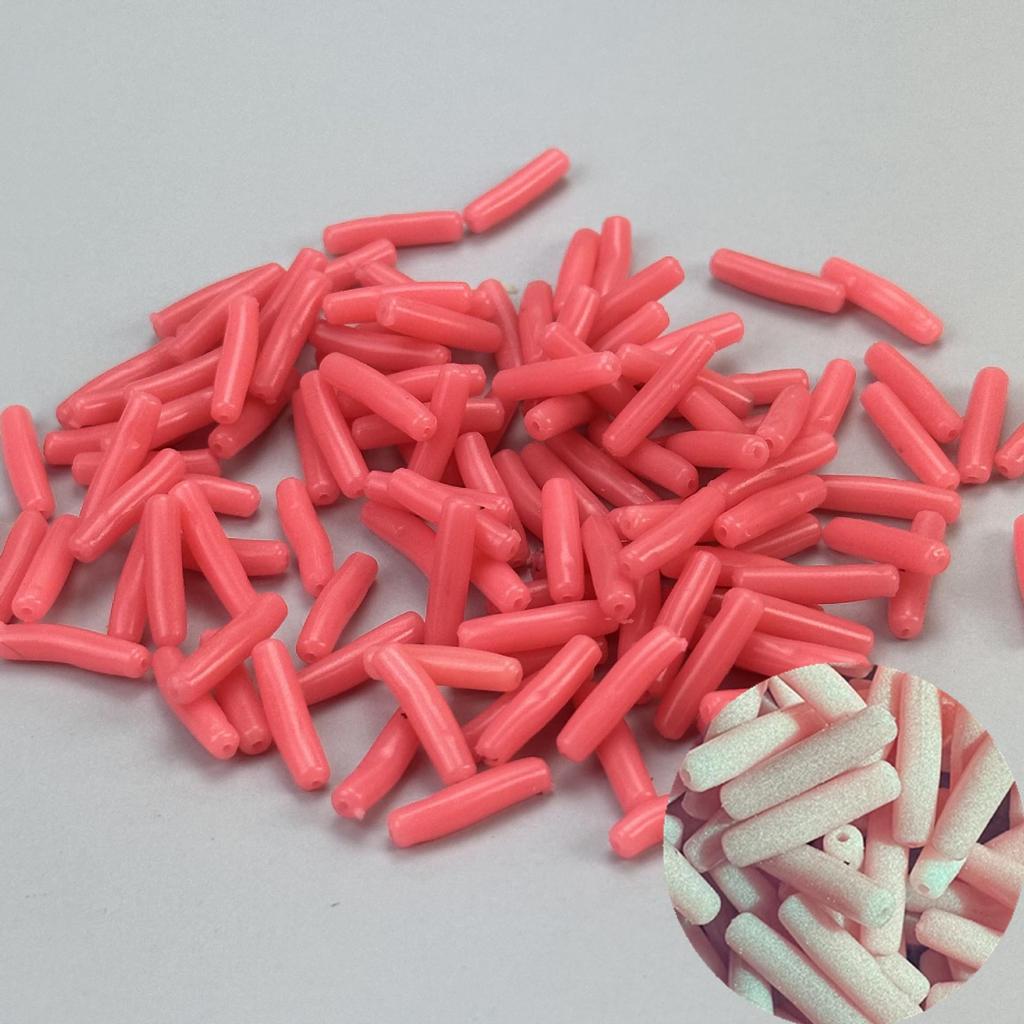 Leuchtende Olivenbohnen-Fischposen - Auffälliges zylindrisches Design für Angelzubehör