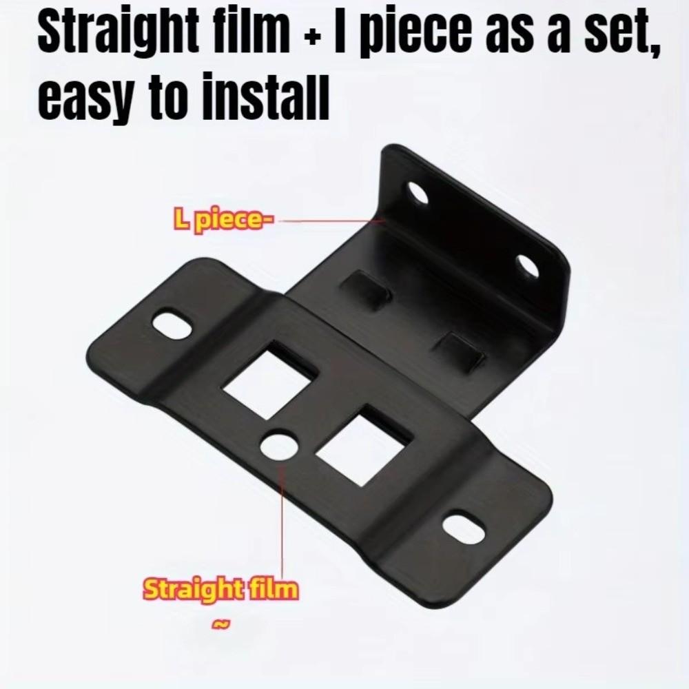 4Pcs Metal Cabinet Corner Code 90 Degree Furniture Laminate Connector Bracket  Hardware Accessories