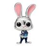 New Charm Beads, Zootopia, Nick Charm&Judy Rabbit Charm&Director Niu,Fit Pendant Bracelet Women Jewelry Gift