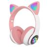 Luminous Cat Ear Bluetooth Over-Ear Headphones STN-28: Ultra-Long Battery Wireless Headset