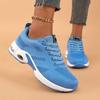 Women'S Platform Sneakers Trend  Mesh Casual Sports Shoes Anti Slip Lightweight Tennis Breathable Hiking Running Shoes