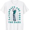 Saturdays For Dads Golfer Father's Day T-Shirt Unisex T-Shirt