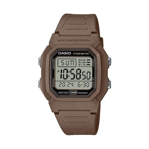 

Casio W800HG Series | Men s Digital Watch | 100-meter Water Resistance | Multi-Function Alarm | 100-Second Stopwatch | Auto Calendar | Countdown Timer