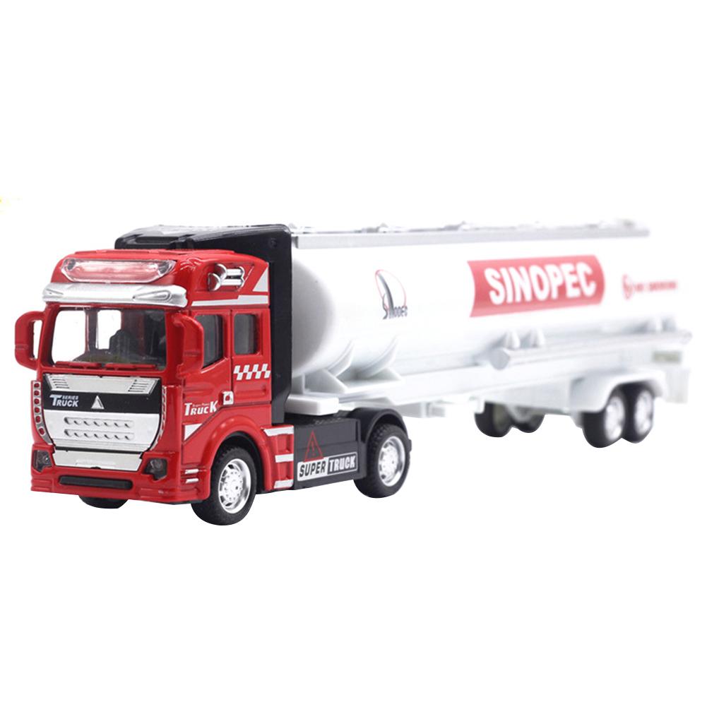 

1/48 масляная тяга автомобиля, задняя транспортная модель, детская игрушка, резервуар из сплава, стол красный