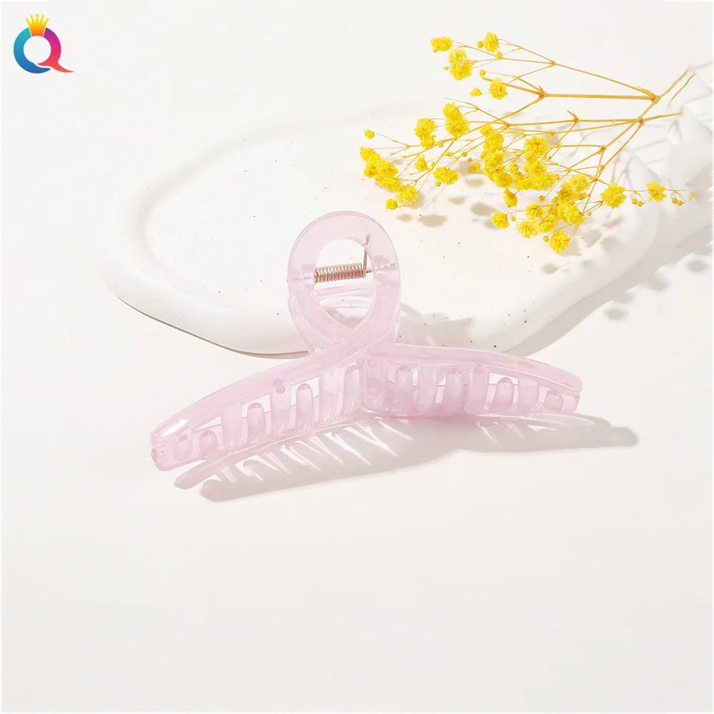11-13cm Vintage Cross Hair Clip Large Barrette Crab Hair Claws Bath Ponytail Clip for Women Girls Claw Clip Hair Accessories