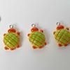Hot Turtle Phone Charms Pendant Cute Anime Keychain Cases For iPhone 12 CCD Camera Airpods Earphones Cool Kawaii Accessories