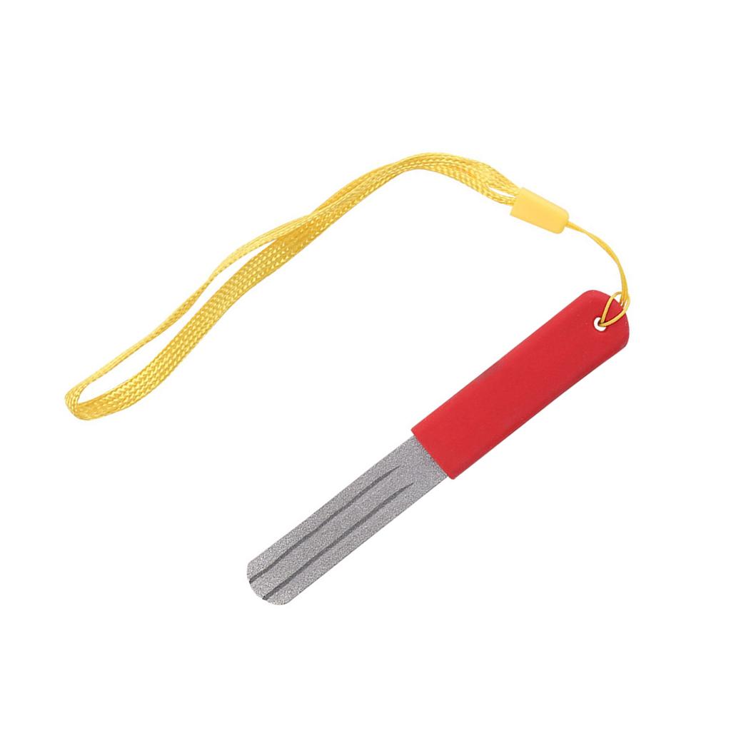 Fish Hook Hone Sharpener Double Side Fish Hook Grinding Stone Fishhook Sharpening Whetstone Diamond File Sharpening Tool