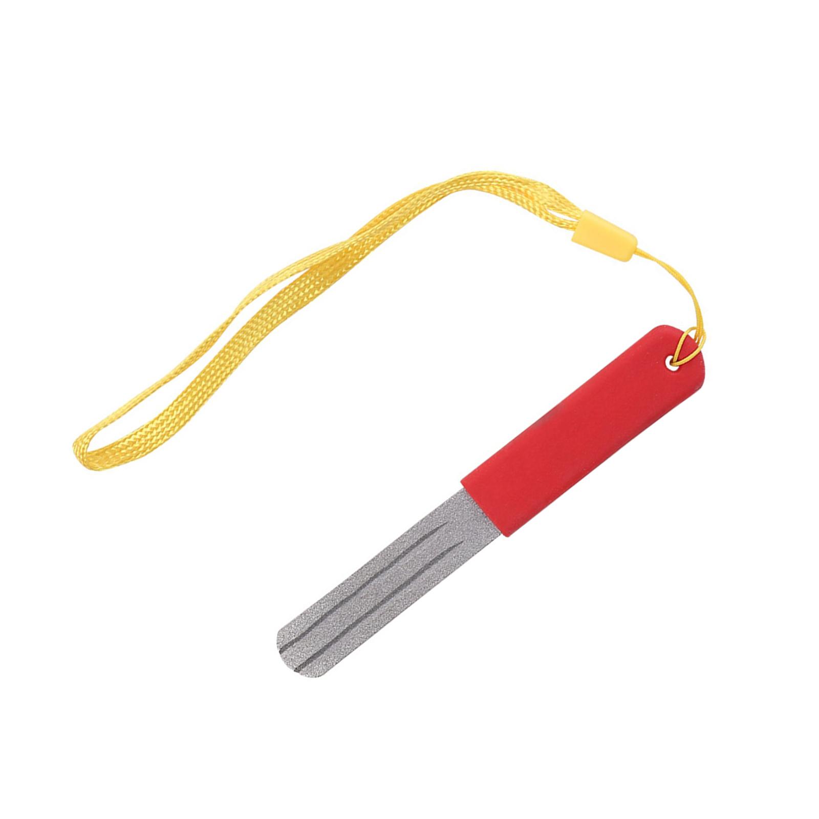 

Fish Hook Hone Sharpener Double Side Fish Hook Grinding Stone Fishhook Sharpening Whetstone Diamond File Sharpening Tool