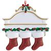 Christmas Ornaments Ornaments Red Socks Personalized Ornaments