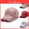 Letter Embroidered R Baseball Hat Stylish Sun Protection Peaked Cap Fashion Gift