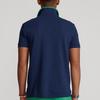 Polo Ralph Lauren Ss23 Buchstabenlogo Bestickter Pullover Kurzarm Poloshirt Herren Poloshirts Marineblau MNPOKNI1N821202-410