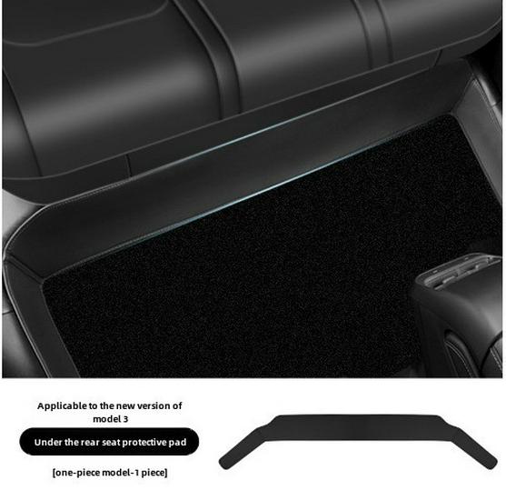 Tesla Model Y/3 Sitz-Anti-Kick-Pad und Armlehnenbox-Hinterabdeckung