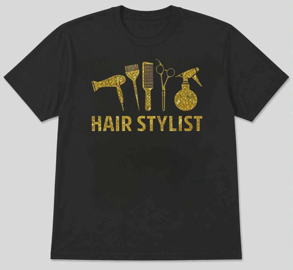 Funny Hairdresser With Hair Graphic Unisex Mens T-Shirt S M L XL 2 3 4 XL