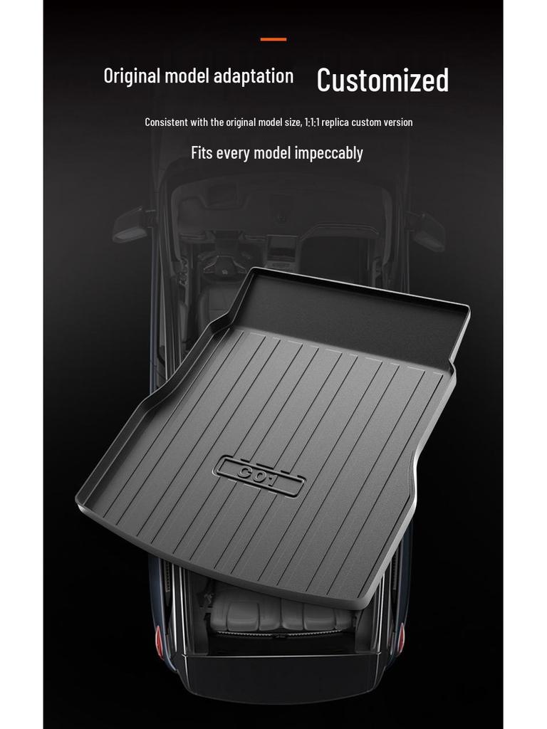 Leapmotor C11/C01 TPE Kofferraummatte zur Innenraummodifikation
