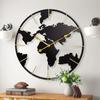 Wall Clock Home Decor Easy to Read Versatile Reliable Round Quiet Movement Analog Clock for Bar Kitchen Hotel Office Bathroom