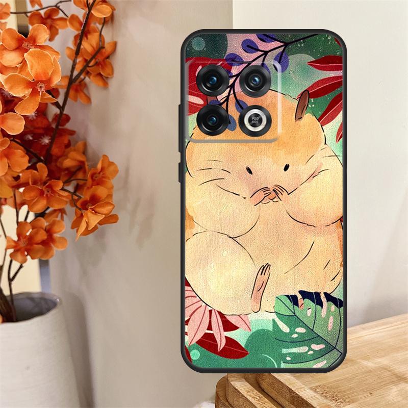 Hamster Art Funda For OnePlus 13 13R 12 12R 11 10 Pro 8T 10T OnePlus Nord 4 CE 2 3 Lite N10 N20 N30 Case