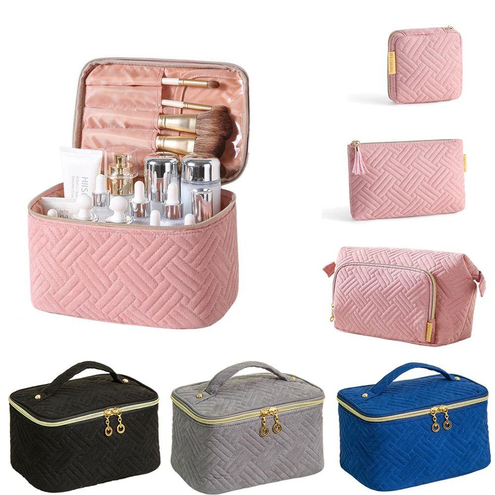 

Portable Makeup Bag Water Resistant Cosmetic Pouch Cute Make Up Case Makeup Brushes
