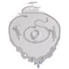 Popular Crystal Collarbone Chain Necklace Bracelet Full Diamond Bracelet Earrings Ring Set Women