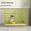Nano Folding Indoor Dog and Small Pet Cage with Display Table