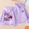 Niedliche K-POP-Sweatshirts für Kinder mit Hexenjagd für Herbst und Winter, lässige Sweatshirts für Jungen und Mädchen