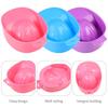 Nail Art Hand Wash Remover Soak Bowl Acrylic Nail Supplies DIY Salon Nail Spa Bath Treatment Manicure Tools