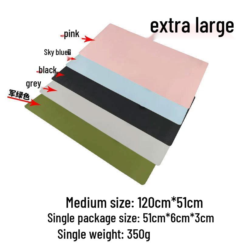 Extra Large Leather Mouse & Keyboard Pad for Gaming and Laptops