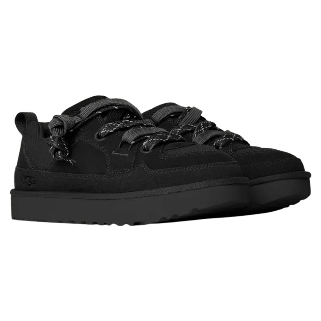 

UGG Lo Lowmel Platform Размер US8 1168890 Кроссовки, На шнуровке, Двухцветный логотип, Низкий вырез, Подошва, Повседневные, Женские, Черные, (25,0 см), [Использовал] чёрный