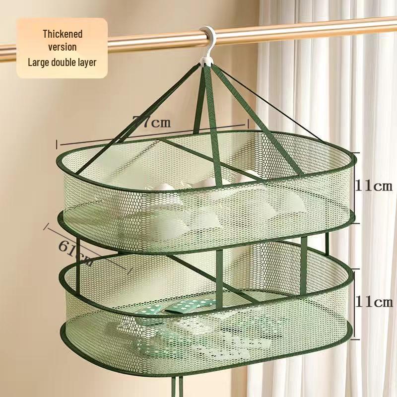 Multifunctional Drying Rack: Sock, Sweater & Underwear Flat Lay Net.